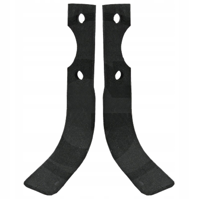 Curved knife, right, working width 88mm, opening spacing