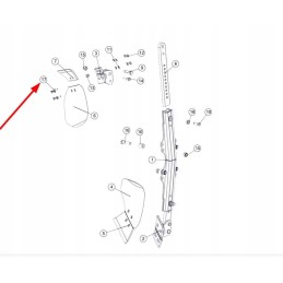 Zm10x1 25x30 10 9 fe zn mushroom head screw
