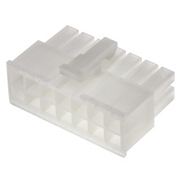 5 pcs - Molex, Mini-Fit Jr Receptacle Connector Housing, 4.2mm Pitch, 14 Way, 2 Row