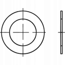 Locating washer oe 26 x 37 x 1 mm Lemken