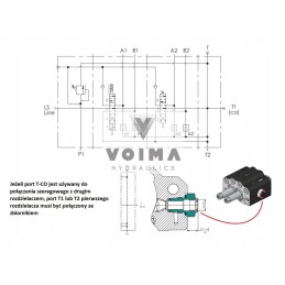 Hydraulic distributor for ls front loaders