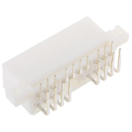 1 pcs - TE Connectivity, MULTILOCK 070 Female Connector Housing, 3.5mm Pitch, 18 Way, 2 Row Right Angle
