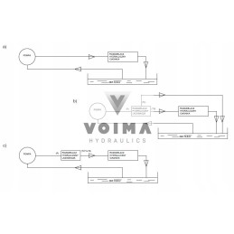 Hydraulic distributor for front loaders 2s