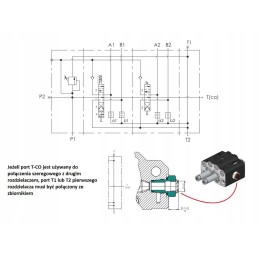 Hydraulic distributor for front loaders 2