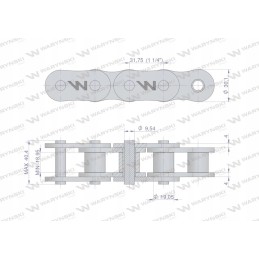 Better and stronger Warynski roller chain
