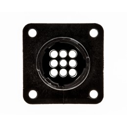 1 pcs - TE Connectivity Circular Connector, 9 Contacts, Panel Mount, Socket, Male, CPC Series 1 Series