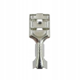 Sliding socket f 2 5 female, tin-plated 6 3x0 8 1 0
