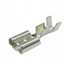 Sliding socket f 2 5 female, tin-plated 6 3x0 8 1 0