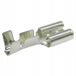 Sliding socket f 2 5 female, tin-plated 6 3x0 8 1 0