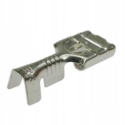 F 2 5 female slip-on socket with fz hook, tin-plated