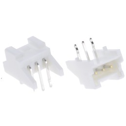 10 pcs - JST PA Series Right Angle Through Hole PCB Header, 3 Contact(s), 2.0mm Pitch, 1 Row(s), Shrouded