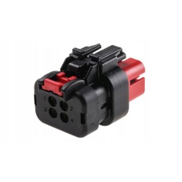 Car connector 4 pin te connectivity 2 row female ampseal 16