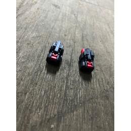 Car connector 4 pin te connectivity 2 row female ampseal 16