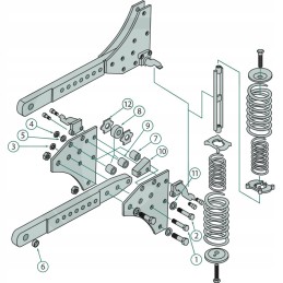 Lemken washer b17 30 x 3 mm