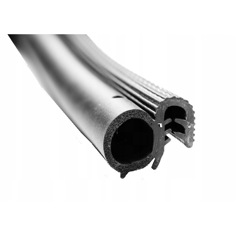 Sheet metal trunk lid door seal