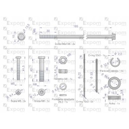 MS175ex starter assembly kit, new type expo