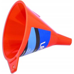Laser tools funnel 95 mm polypropylene for liquids, oil, fuel, etc