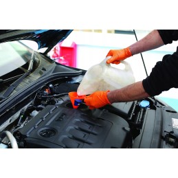 Laser tools funnel 95 mm polypropylene for liquids, oil, fuel, etc