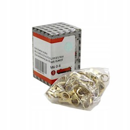 End eyelet m6 6 2x8 6 2 5 6 0 0 5 l19 0 l14 6