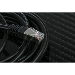 1 pcs - RS PRO Cat6 Male RJ45 to Male RJ45 Ethernet Cable, S/FTP, Black PVC Sheath, 5m