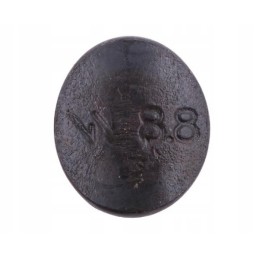 Half-round coulter screw set m10x30 mm, class 8-8