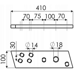 Ploza right p8903401 for duro agriforge p8903401