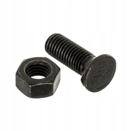 2-nose screw, m12x35mm 12 9, with nut
