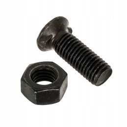 2-nose screw, m12x35mm 12 9, with nut