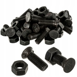 Double nose screw m12x35 12 9 kuhn overum 10 pcs