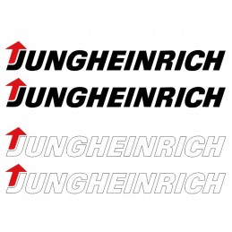 Stickers forklift inscription Jungheinrich 12 cm