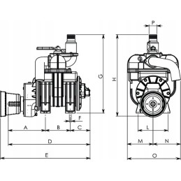 Vacuum pump standard bp