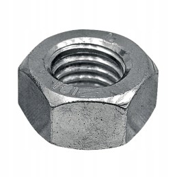 Hexagonal nut m8 x 1 for a tiller