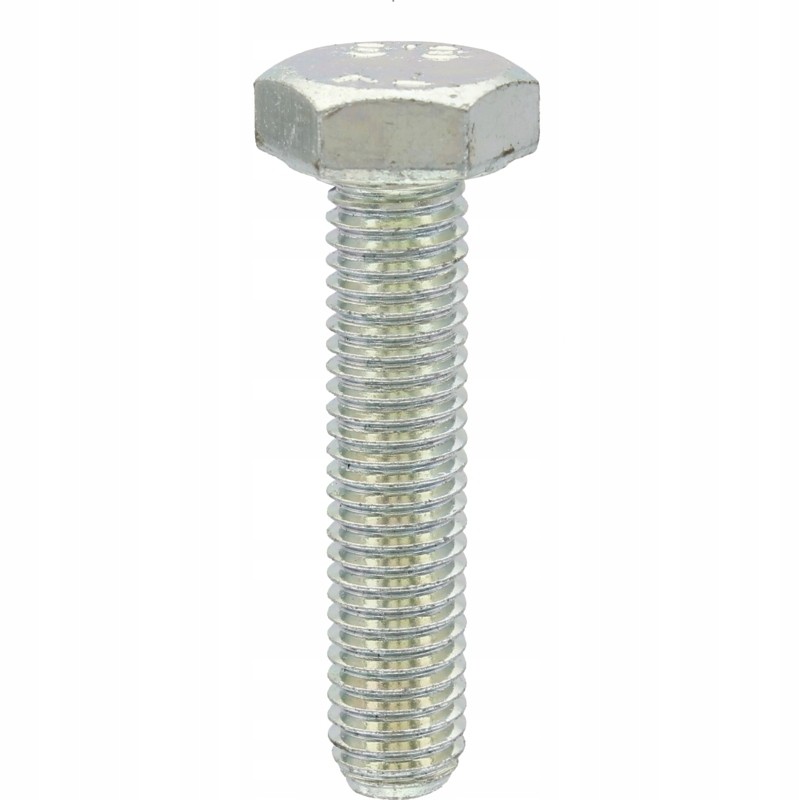 Hexagonal screw, galvanized, M10x45, class 8 8 din 933