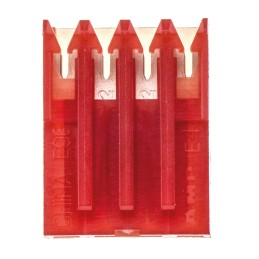 10 pcs - TE Connectivity 4-Way IDC Connector Socket for Cable Mount, 1-Row