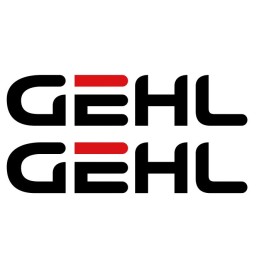 Gehl stickers mini loader excavator 12 cm