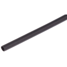 1 Bag of 20 - RS PRO Heat Shrink Tubing, Black 1.6mm Sleeve Dia. x 300mm Length 2:1 Ratio