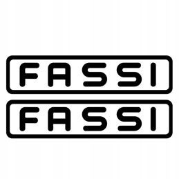 Fassi stickers ski lift crane crane hds 12 cm