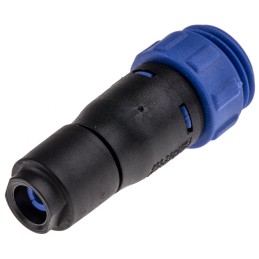 1 pcs - Bulgin Circular Connector, 2 Contacts, Cable Mount, Miniature Connector, Plug, Male, IP68, Buccaneer 400 Series