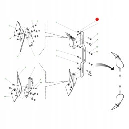 Nut m12x1 75 maschio gaspardo f01230059r org
