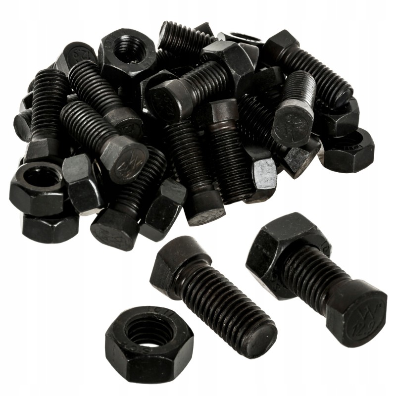 Oval screw plus m12x34 gregoire overum 25 pcs