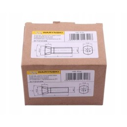 Oval screw plus m12x34 gregoire overum 25 pcs