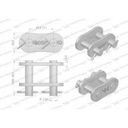 Chain lock z80sp r1 1 warynski sold