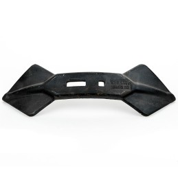 Reinforced double-heart coulter of the unit 0096226