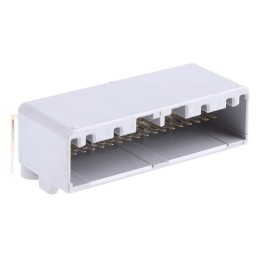 1 pcs - JAE MX34 Series Right Angle Through Hole PCB Header, 36 Contact(s), 2.2mm Pitch, 2 Row(s), Shrouded