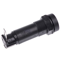 5 pcs - Littelfuse 10A Panel Mount Fuse Holder for 5 x 20mm Fuse, 1P, 250V ac