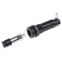 5 pcs - Littelfuse 10A Panel Mount Fuse Holder for 5 x 20mm Fuse, 1P, 250V ac