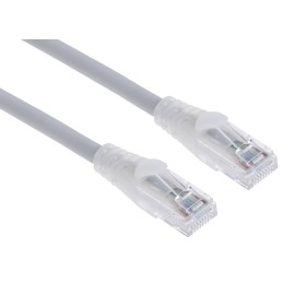 1 pcs - RS PRO Cat6 Male RJ45 to Male RJ45 Ethernet Cable, U/UTP, Grey LSZH Sheath, 2m