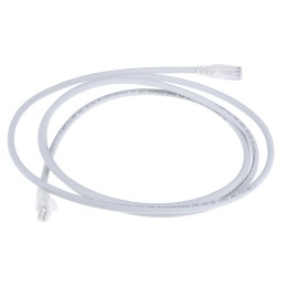 1 pcs - RS PRO Cat6 Male RJ45 to Male RJ45 Ethernet Cable, U/UTP, Grey LSZH Sheath, 2m