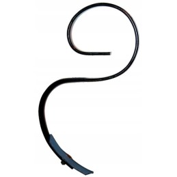 Unit tine 32x10 coulter 40x6x190 for vaderstad