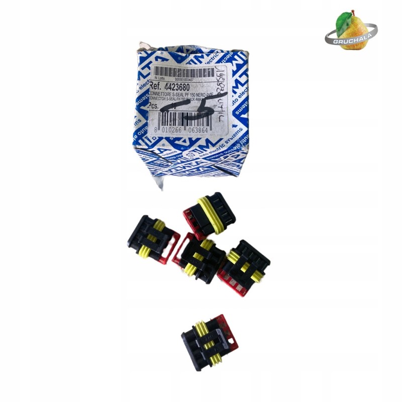 4423680 hermetic plug 4 pin superseal 1 5